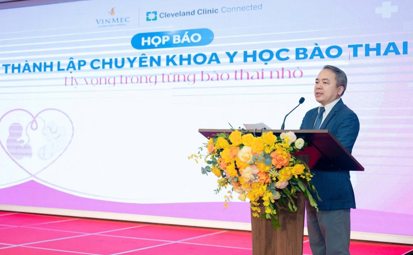 Vinmec ra mắt chuyên khoa y học bào thai - bước ngoặt điều trị trước sinh tại Việt Nam- Ảnh 3. Vinmec ra mắt chuyên khoa y học bào thai - bước ngoặt điều trị trước sinh tại Việt Nam- Ảnh 3.