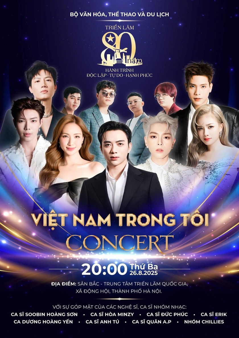 Sẽ phát vé miễn phí Concert “Việt Nam trong tôi” - Ảnh 2.