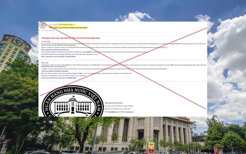 Hiện có một số trang web được tạo ra nhằm giả mạo Cổng thông tin điện tử của Ngân hàng Nhà nước. Ảnh minh hoạ: IT