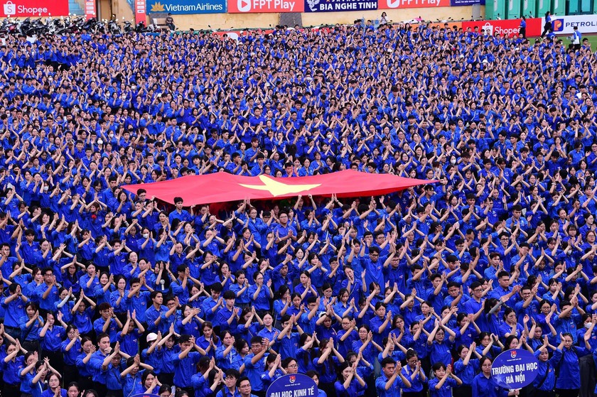 8.800 tình nguyện viên Thủ đô tham gia phục vụ sự kiện A80 - Ảnh 2.