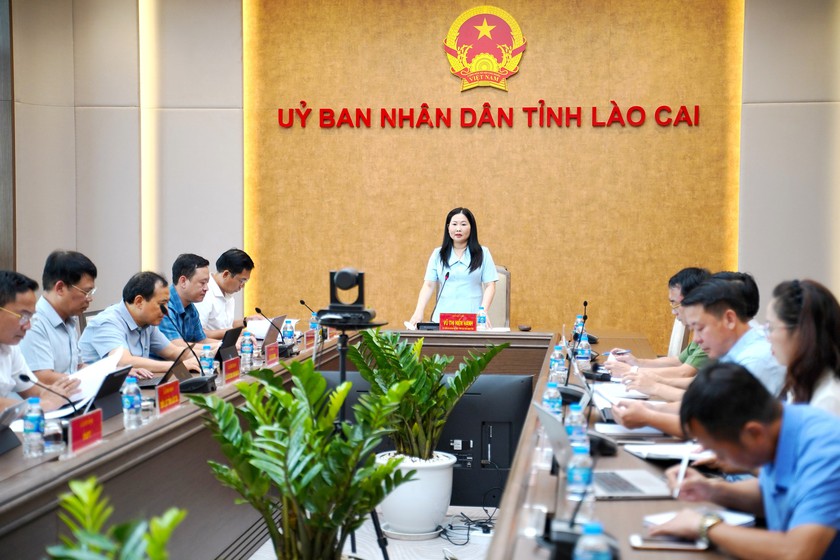 Lào Cai khởi công 3 công trình và bắn pháo hoa chào mừng Cách mạng tháng Tám và Quốc khánh 2/9 - Ảnh 1.