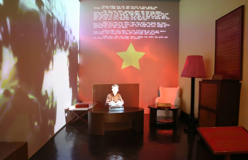 Di tích 48 Hàng Ngang - nơi Chủ tịch Hồ Chí Minh khởi thảo “Tuyên ngôn độc lập” chính thức mở cửa - Ảnh 3.