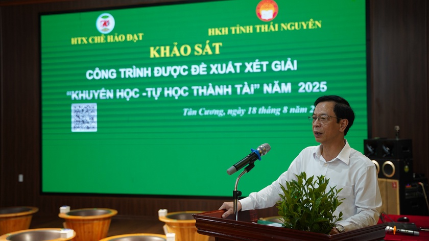 Khuyến học – Tự học thành tài: khảo sát công trình ống diệt men chè ở Thái Nguyên - Ảnh 12.