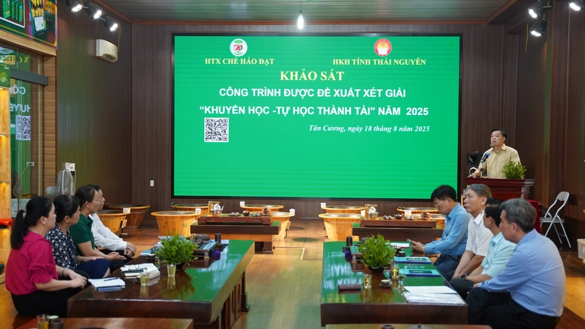 Khuyến học – Tự học thành tài: khảo sát công trình ống diệt men chè ở Thái Nguyên - Ảnh 10.
