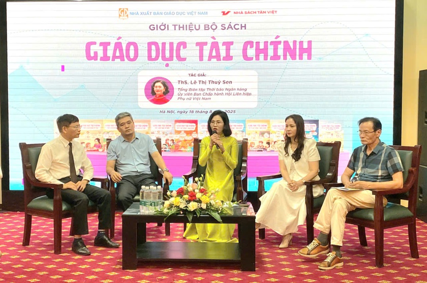 Ra mắt bộ sách "Giáo dục tài chính" dễ nhớ, dễ hiểu, dễ tiếp thu, dễ áp dụng- Ảnh 3.