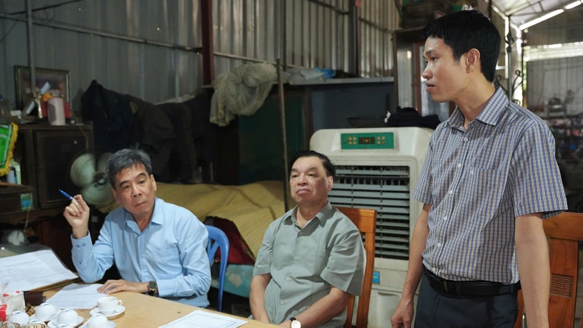 Đoàn công tác Giải thưởng Nhân tài Đất Việt 2025 khảo sát công trình cảnh báo lũ tại Bắc Ninh - Ảnh 9.