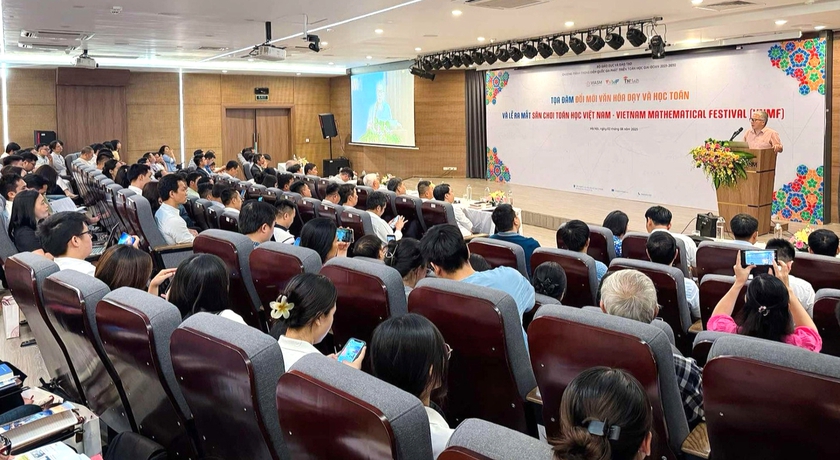 Ra mắt sân chơi Toán học Việt Nam - Ảnh 1.