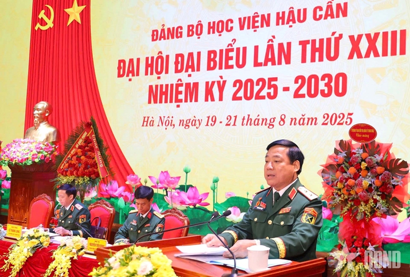 Xây dựng Học viện Hậu cần trở thành trung tâm giáo dục, đào tạo Hậu cần hàng đầu của quốc gia và khu vực - Ảnh 1.