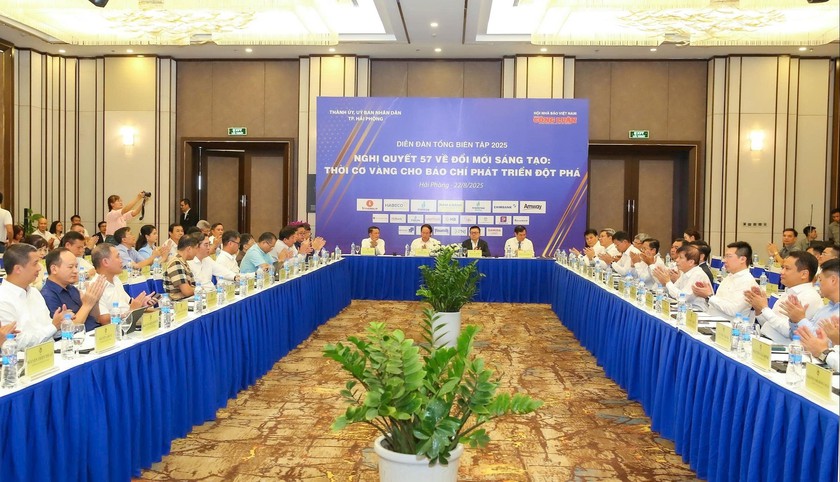 Diễn đàn Tổng Biên Tập 2025: Thời cơ vàng cho báo chí phát triển đột phá - Ảnh 1.