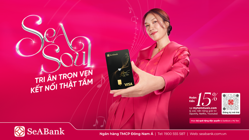 SeABank và Mỹ Tâm: Khi những tâm hồn đồng điệu gặp gỡ và tạo nên hành trình tài chính “thật Tâm” - Ảnh 1.