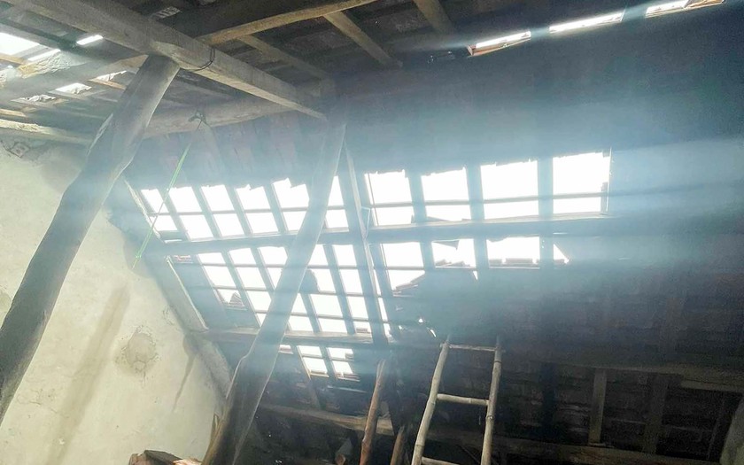 Sức tàn phá khủng khiếp bão số 5 đổ bộ vào Nghệ An - Ảnh 9.