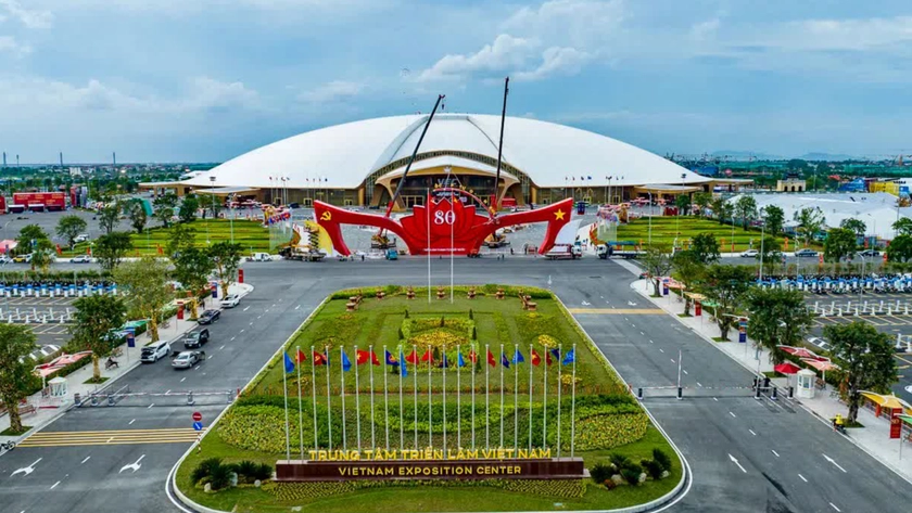 Bản đồ giúp người dân "mục sở thị" dễ dàng Triển lãm Thành tựu Đất nước 80 năm xây dựng và phát triển - Ảnh 1.