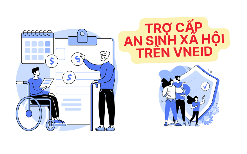 Nhiều ngân hàng đã hỗ trợ người dân trong việc nhận trợ cấp an sinh xã hội qua VNeID. Ảnh minh hoạ: PV Nhiều ngân hàng đã hỗ trợ người dân trong việc nhận trợ cấp an sinh xã hội qua VNeID. Ảnh minh hoạ: PV