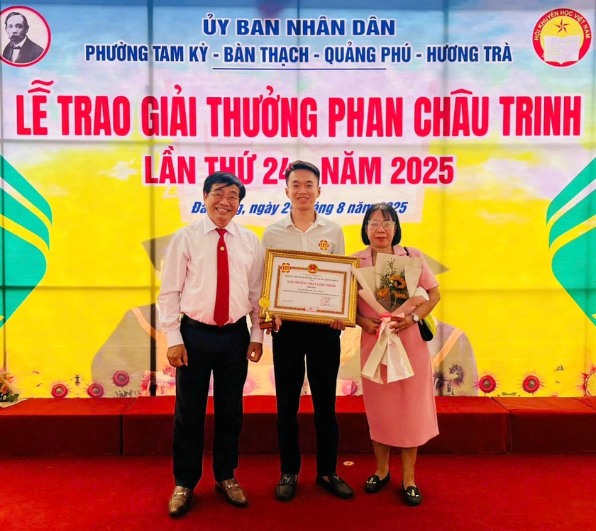 Tam Kỳ, Bàn Thạch, Hương Trà, Quảng Phú (Đà Nẵng) tổ chức Lễ Trao Giải thưởng Phan Châu Trinh lần thứ 24 - Ảnh 2.
