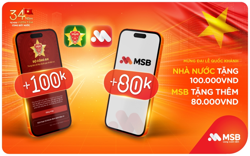 Ngân hàng, doanh nghiệp chứng khoán "thi nhau" tặng quà 100.000đ - Ảnh 3.