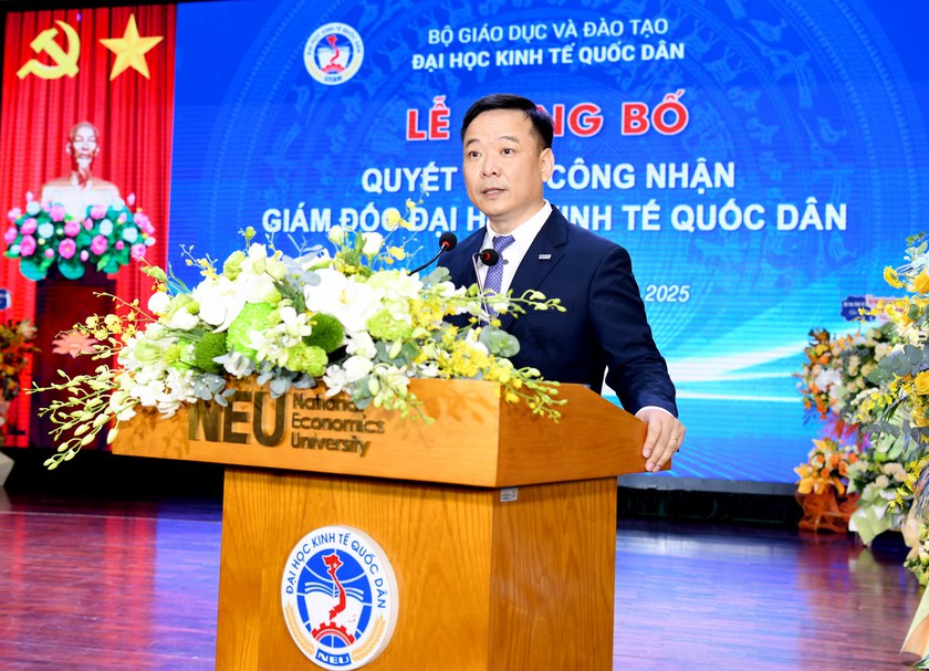 Đại học Kinh tế Quốc dân đặt mục tiêu top 100 trường đại học tốt nhất châu Á - Ảnh 1.