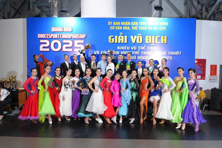 Nhiều điểm mới tại Giải Vô địch Khiêu vũ thể thao và các loại hình nghệ thuật tỉnh Quảng Ninh 2025- Ảnh 3.