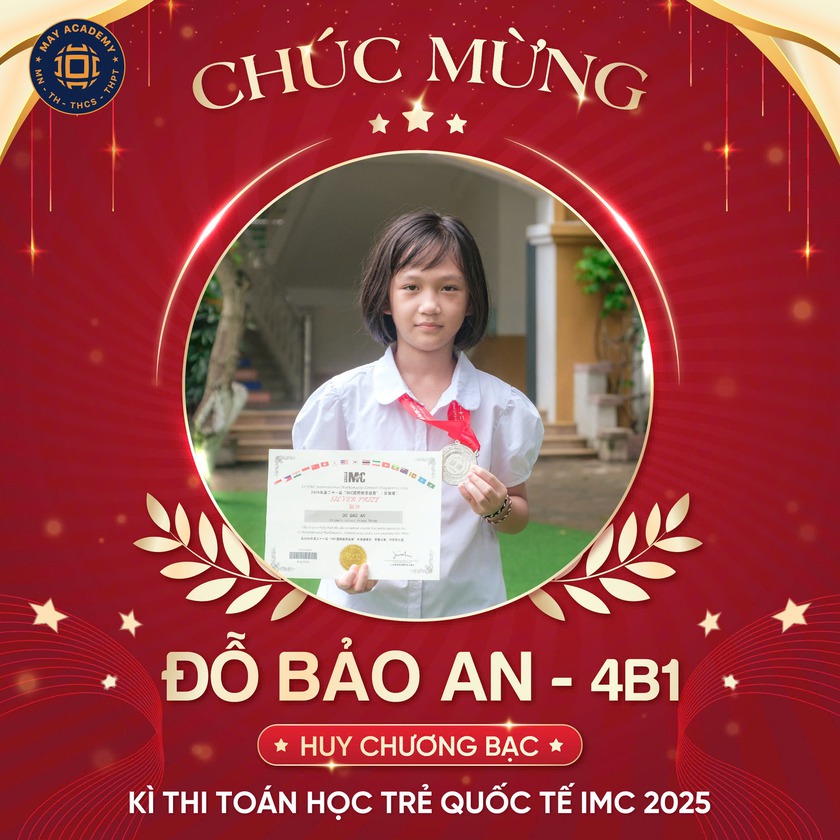 MAYERS xuất sắc giành 2 Huy chương Bạc tại Kỳ thi toán học Quốc tế IMC 2025 - Ảnh 2.