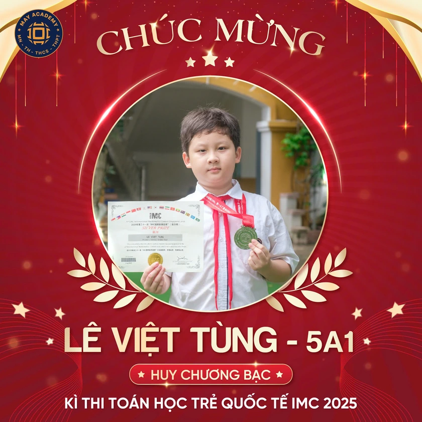 MAYERS xuất sắc giành 2 Huy chương Bạc tại Kỳ thi toán học Quốc tế IMC 2025 - Ảnh 3.