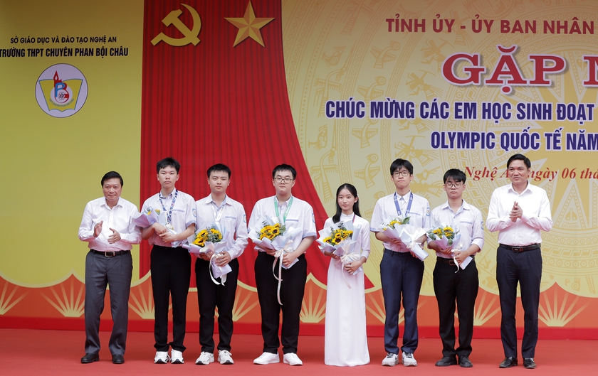 Nghệ An xếp thứ 5 cả nước trong c&aacute;c kỳ thi trong nước v&agrave; quốc tế - Ảnh 2.