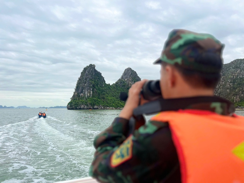 Quảng Ninh: Bộ Chỉ huy quân sự tỉnh tổ chức tuần tra 24h hằng ngày trên Vịnh Hạ Long - Ảnh 1.