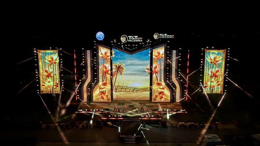 “Bật mí” những hình ảnh đầu tiên về đại nhạc hội tại TP Thiên niên kỷ T&T City Millennia - Ảnh 8.