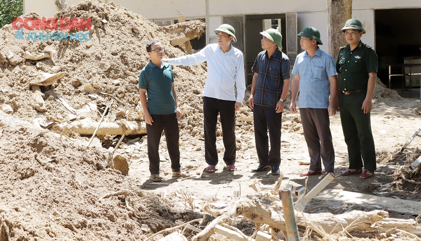Câu chuyện núi bùn vượt đầu người giữa trường học Bắc Lý 2 cô lập - Ảnh 2.