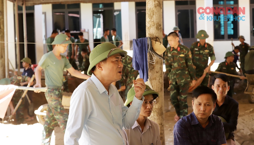 Câu chuyện núi bùn vượt đầu người giữa trường học Bắc Lý 2 cô lập - Ảnh 7.