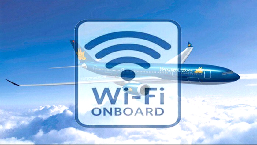 Từ nay đến cuối năm 2025, Vietnam Airlines triển khai dịch vụ kết nối Internet khi đang bay trên máy bay Airbus A350 - Ảnh 1.