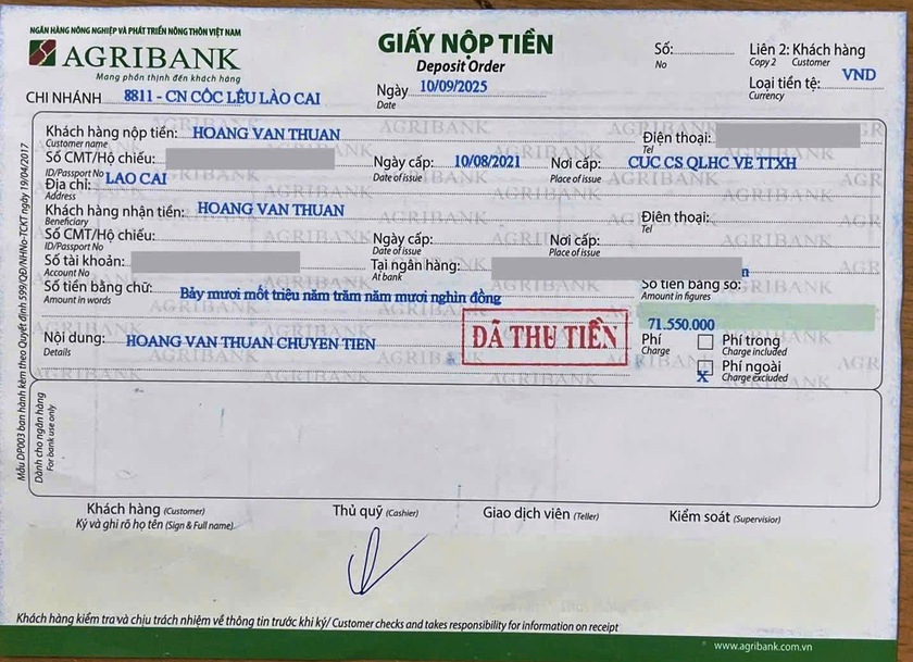 Lào Cai: Ngăn chặn vụ giả danh công an lừa đảo chiếm đoạt 70 triệu đồng của công dân qua mạng xã hội - Ảnh 3.