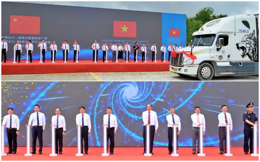Cặp cửa khẩu Tà Lùng (Việt Nam) - Thủy Khẩu (Trung Quốc) nâng cấp lên cửa khẩu quốc tế - Ảnh 2.