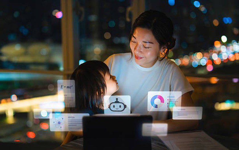 Bảo vệ trẻ em trên mạng: Kiến thức và kỹ năng là lá chắn vững vàng. Ảnh minh hoạ: IT