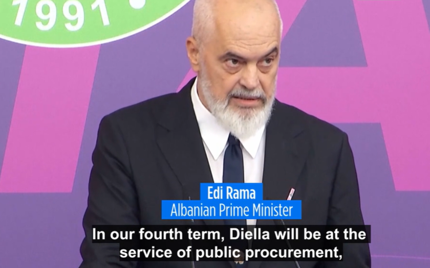 Thủ tướng Edi Rama của Albania đã công bố việc bổ nhiệm Diella - một trí tuệ nhân tạo - giữ chức vụ Bộ trưởng khối Public Procurement. Nguồn: Euronews. Thủ tướng Edi Rama của Albania đã công bố việc bổ nhiệm Diella - một trí tuệ nhân tạo - giữ chức vụ Bộ trưởng khối Public Procurement. Nguồn: Euronews.