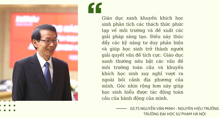 Giáo dục xanh - Tiền đề cho tư duy xanh và lối sống xanh - Ảnh 4.