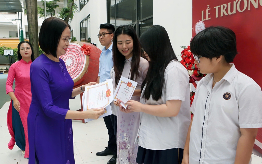 12 học sinh Trường Tiểu học và Trung học cơ sở MAY Academy đoạt giải cao thi Toán quốc tế - Ảnh 1.