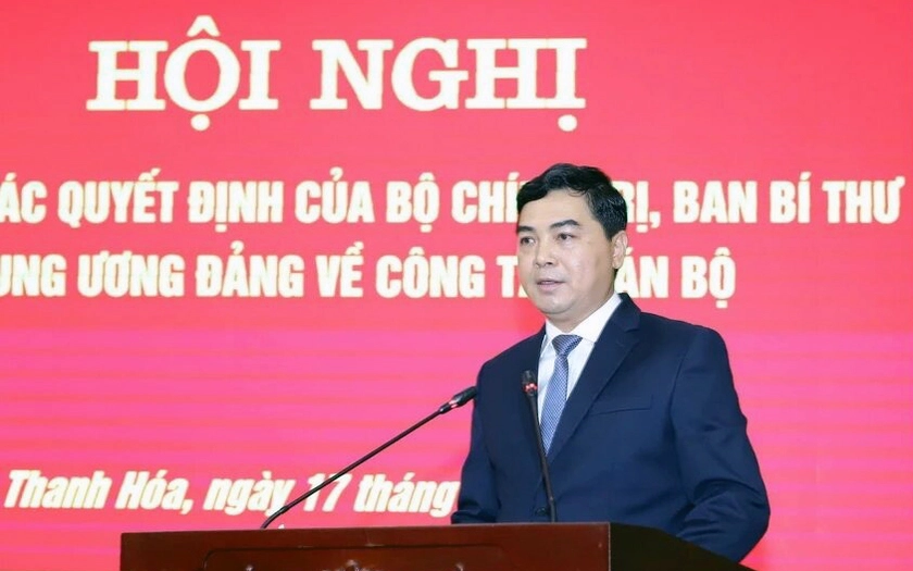 2 Phó Bí thư Tỉnh uỷ Thanh Hoá được Bộ Chính trị chỉ định, phân công công tác - Ảnh 4.