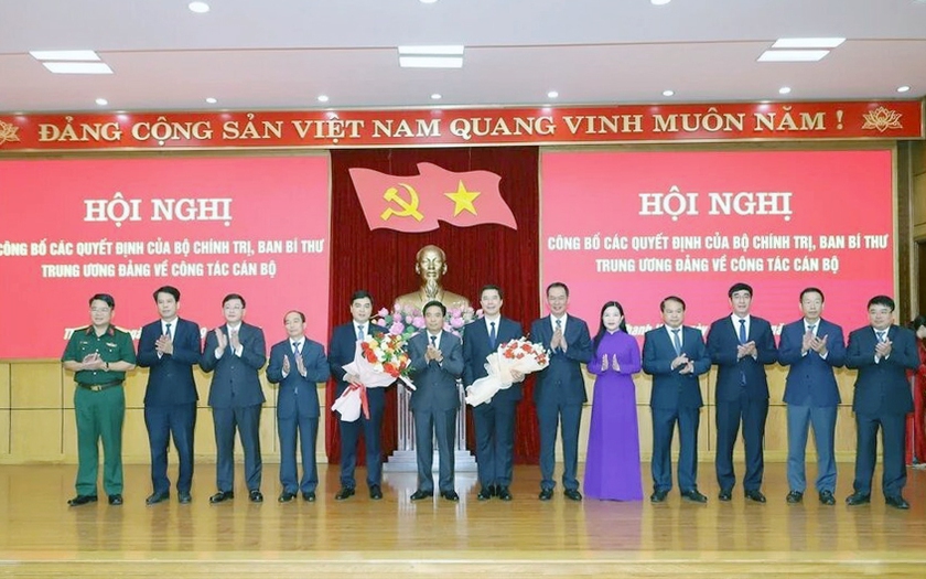 2 Phó Bí thư Tỉnh uỷ Thanh Hoá được Bộ Chính trị chỉ định, phân công công tác - Ảnh 2.