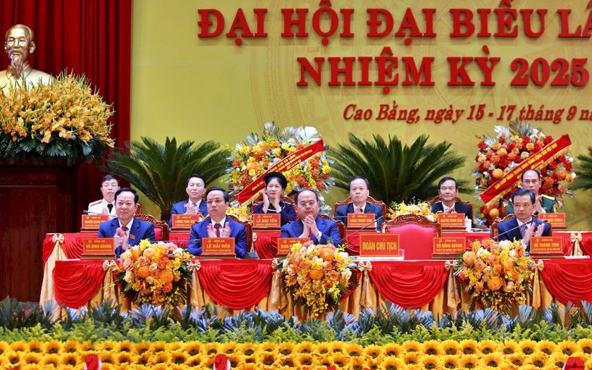 Đại hội Đảng bộ Cao Bằng: Xây dựng Cao Bằng trở thành tỉnh có chất lượng sống cao, giàu bản sắc - Ảnh 1.