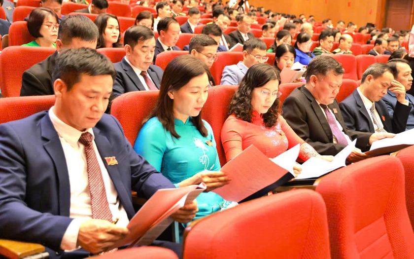 Đại hội Đảng bộ Cao Bằng: Xây dựng Cao Bằng trở thành tỉnh có chất lượng sống cao, giàu bản sắc - Ảnh 2.