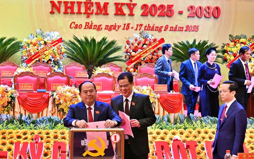 Đại hội Đảng bộ Cao Bằng: Xây dựng Cao Bằng trở thành tỉnh có chất lượng sống cao, giàu bản sắc - Ảnh 5.