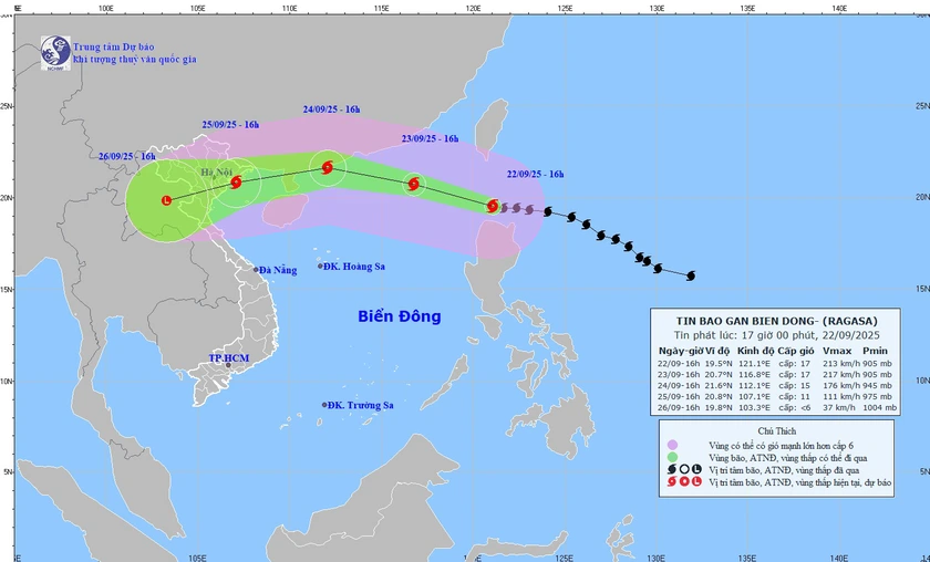 Thủ tướng Chính phủ yêu cầu chủ động ứng phó với siêu bão Ragasa ở mức cao nhất - Ảnh 2.
