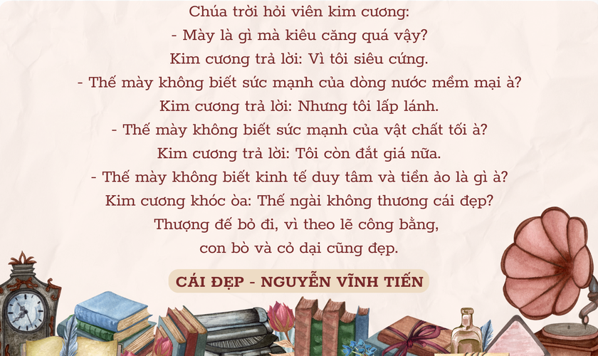 Đề thi học sinh giỏi Ngữ văn: Cái đẹp đích thực trong cuộc sống - Ảnh 1.