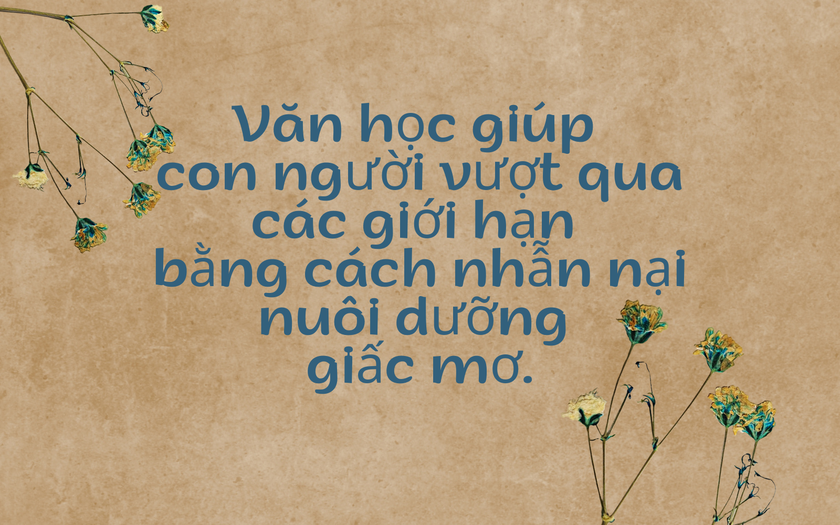 Đề thi học sinh giỏi Ngữ văn: Văn học giúp con người vượt qua các giới hạn  - Ảnh 1.