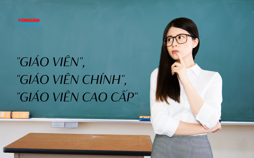 Vì sao cần bỏ tên gọi "giáo viên", "giáo viên chính", "giáo viên cao cấp"? - Ảnh 1.