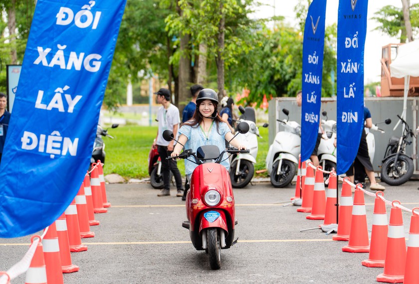 VinFast Motio – Đẹp, tiện dụng, tiết kiệm chỉ với hơn 10 triệu đồng sau ưu đãi- Ảnh 2.