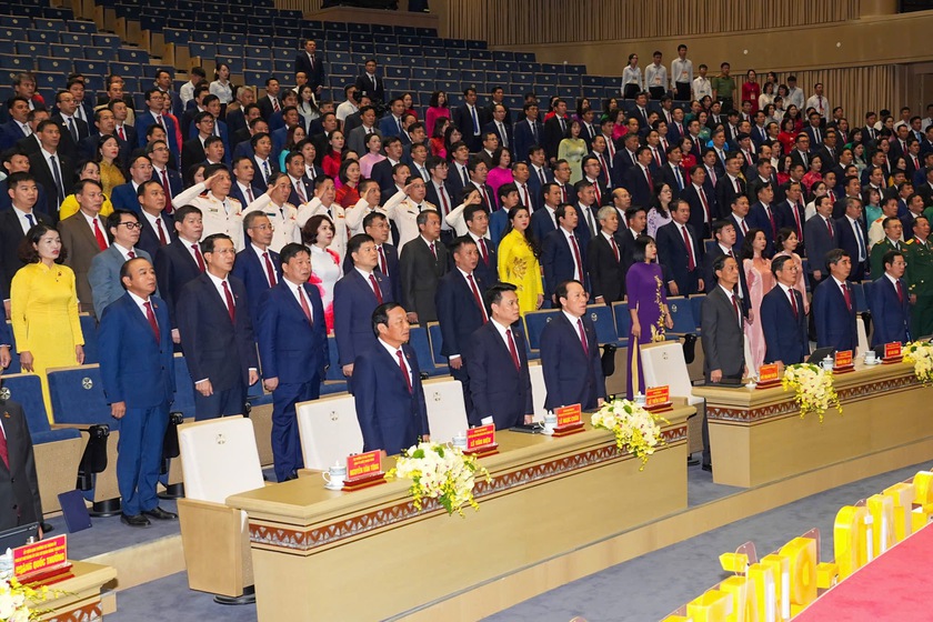 445 đại biểu chính thức dự Đại hội đại biểu Đảng bộ thành phố Hải Phòng - Ảnh 1.