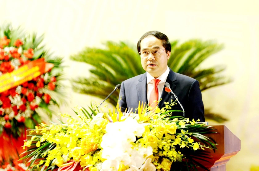 Khai mạc Đại hội đại biểu Đảng bộ tỉnh Lào Cai lần thứ I, nhiệm kỳ 2025 - 2030- Ảnh 2.