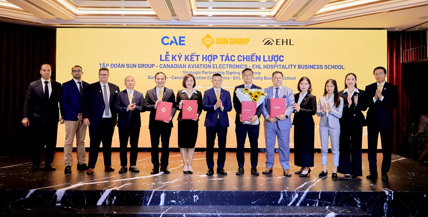 Sun Group hợp tác chiến lược với 2 đối tác quốc tế hàng đầu trong lĩnh vực hàng không và quản trị khách sạn - Ảnh 1.