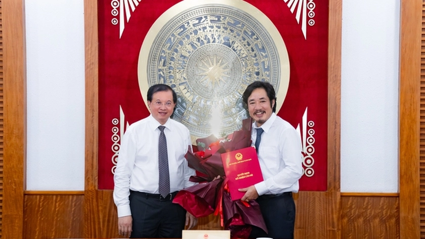 Trường Đại học Sân khấu - Điện ảnh Hà Nội có Hiệu trưởng mới - Ảnh 1.