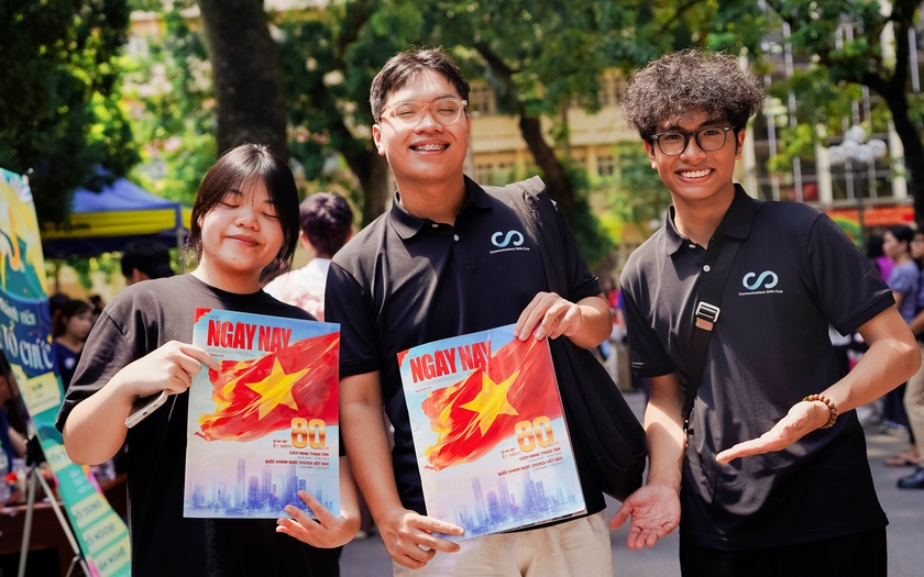 "Trạng rạng" - Ngày hội tiếp sinh Học viện Báo chí và Tuyên truyền - Ảnh 5.